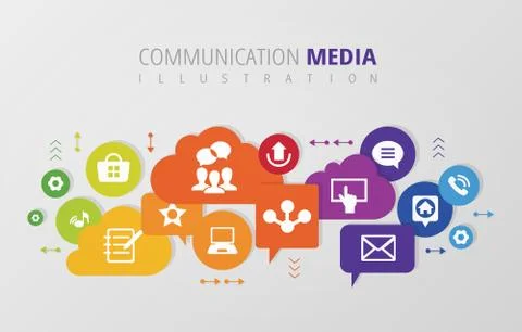 Digital data infographic vector design Stock-Illustration