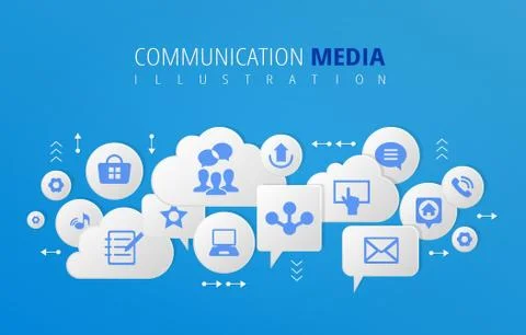 Digital data infographic vector design Stock Illustration