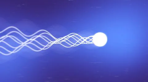 Digital Data Line Stream Network Center Super Fast Speed Lines Illustrazione stock