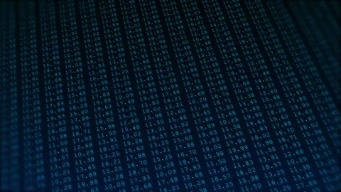 Digital data network animation depicting binary code data processing. Digits Stock Footage 313700051