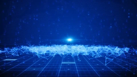 Digital data network connection cloud computing and global communication. 5g Video stock 127285877