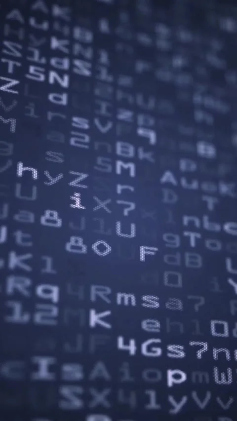 Digital data network flow with binary code streaming Stock Footage 339638129