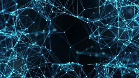 Digital data networks plexus abstract background イラスト素材