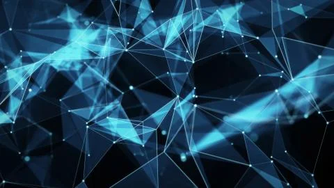 Digital data networks plexus abstract background イラスト素材