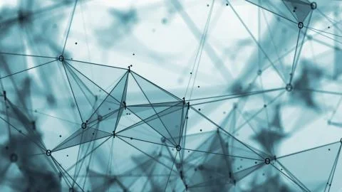 Digital data networks plexus abstract background Stock Illustration