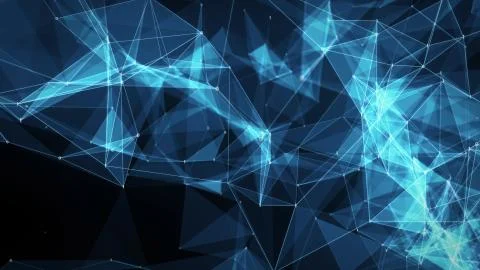 Digital data networks plexus abstract background 스톡 일러스트