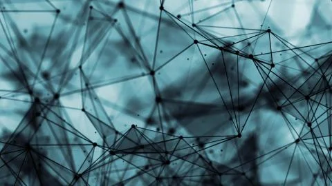 Digital data networks plexus abstract background イラスト素材