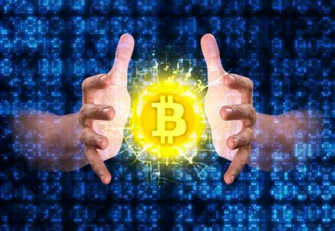 Digital Data Numbers Stock Illustration