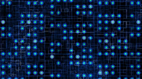 Digital data point Stock Footage 8646506