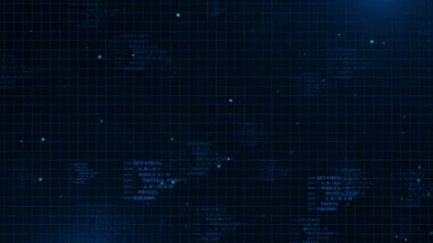 Digital Data Privacy Security Matrix Hi Tech Data Cyberspace, Digital Cyber 스톡 동영상 347049372