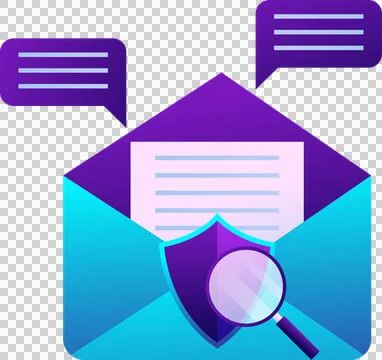 Digital data protection design element icon. Illustrazione stock