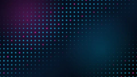 Digital data stream background. Abstract cyber pulse matrix technology. Stock Footage 340373079