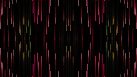 Digital Data Stream Background, Abstract Matrix Code Rain, Technology 스톡 동영상 342360607