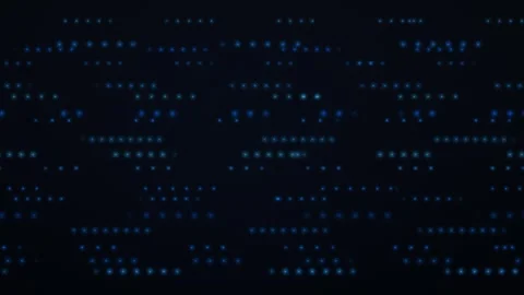 Digital Data Stream Background, Cyber Tech Loop 4K Stock Footage 338253030
