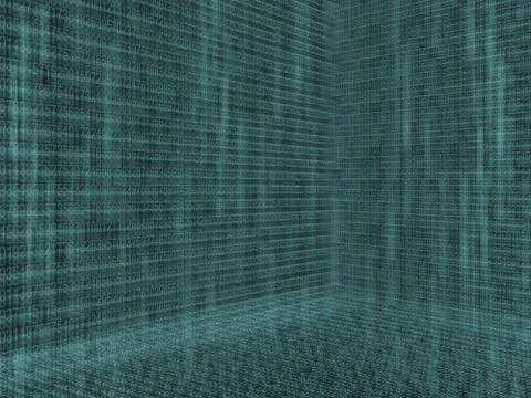 Digital data stream cyberspace. High technology concept. 스톡 일러스트