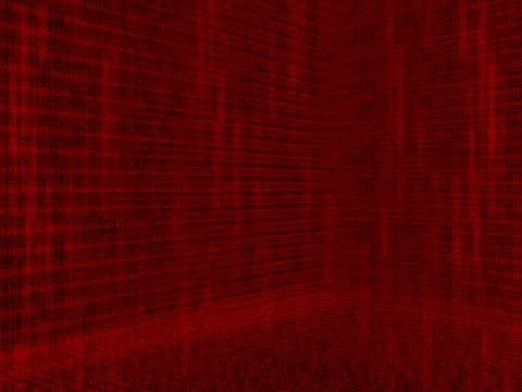 Digital data stream cyberspace. High technology concept. Illustrazione stock