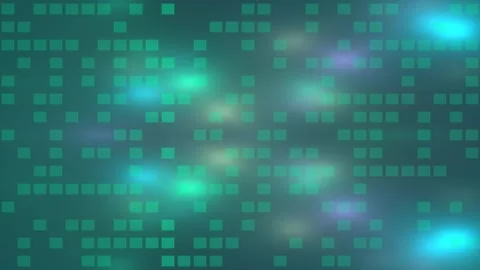 Digital Data Stream with Glowing Cyan and Teal Bokeh Particles Stock Footage 346097475
