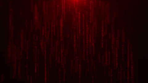 Digital Data Stream matrix Circuit Board security binary code Big data flow Stock Footage 278339948