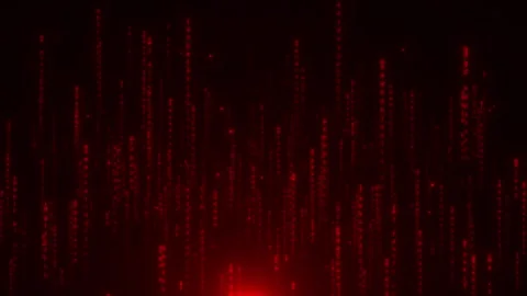 Digital Data Stream matrix Circuit Board security binary code Big data flow Stock Footage 278340060