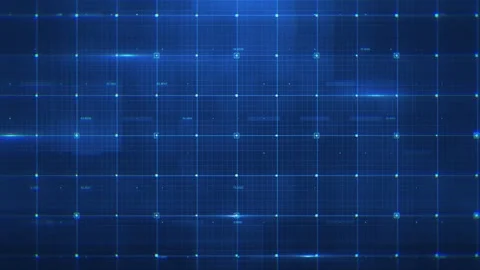 Digital Data Technology Grid Glitch Fx Background Stock Footage 328649263