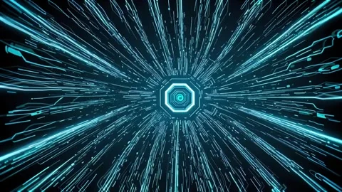 Digital data tunnel Vidéo 308171340