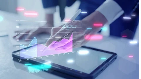 Digital data tunnel. Information flow Stock Footage 314933950