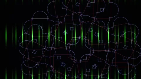 Digital data visualization graphic design. Stock Footage 334872085