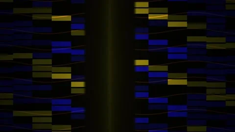 Digital data visualization in motion. Stock Footage 340015056