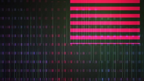 Digital data visualization in motion graphics. Stock Footage 334674293