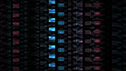 Digital data visualization in screens. Stock Footage 335353224