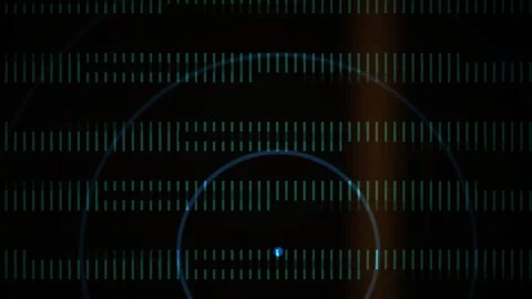 Digital data visualization technology background. Stock Footage 335108101