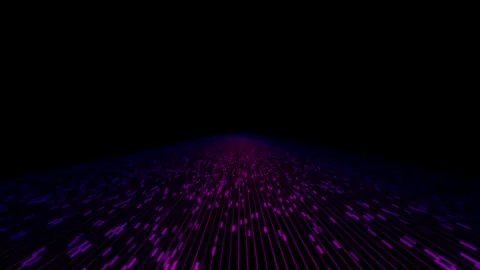 Digital database cyberspace. Decoding algorithms hacked software. Stock-Footage 200759975