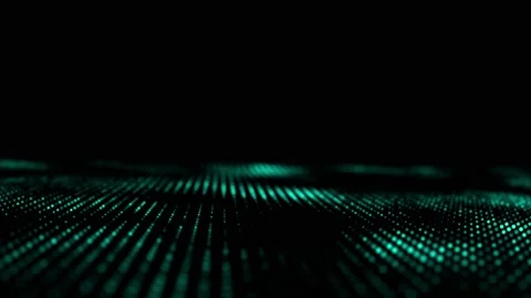 Digital database cyberspace. Decoding algorithms hacked software. Stock-Footage 207747425