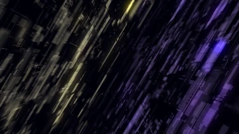 Digital database cyberspace. Decoding algorithms hacked software. Stock-Footage 314110899