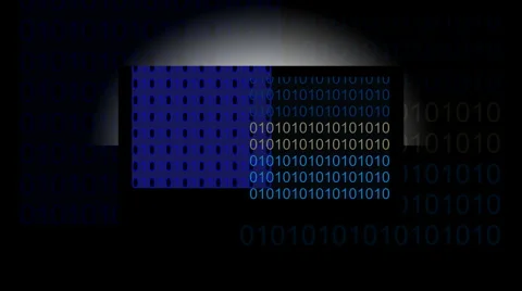 Digital Dawn conceptual Stock Footage 4471779