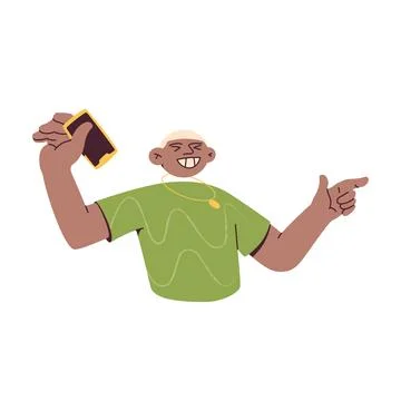 Digital Detox Concept Stock Illustration