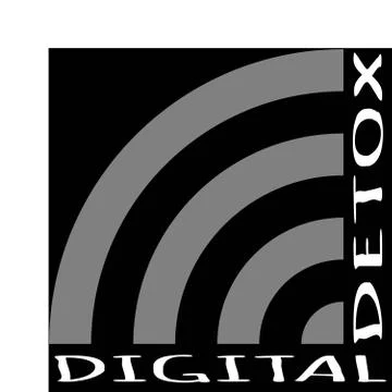 Digital detox icon. Vector illustration. Stock Illustration