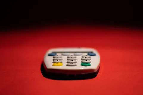 A digital device bank card  for security purpose through web Stock Photos