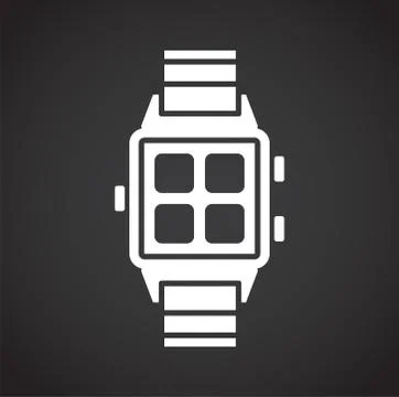 Digital device icon on background for graphic and web design. Creative Stock Illustration