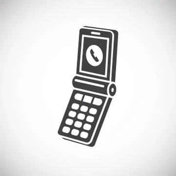 Digital device icon on background for graphic and web design. Creative Stock Illustration