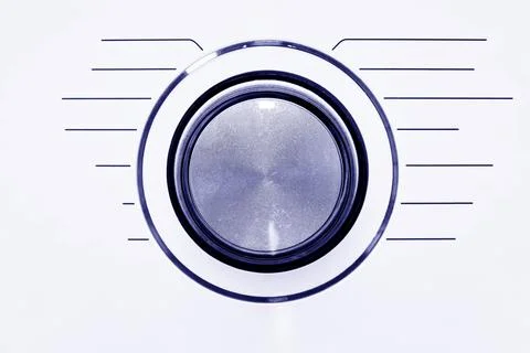 Digital device knob control for new household appliances and technique Stock Photos