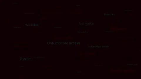 Digital device security and web hack effects Stock Footage 295587461