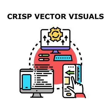 Digital devices creating responsive user interface design Иллюстрация