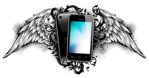 Digital devices design Stock Illustration