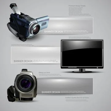 Digital devices Stock Illustration