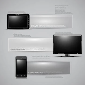 Digital devices Stock Illustration