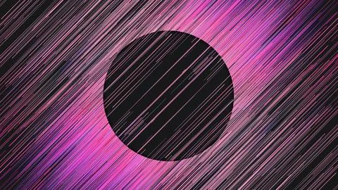 Digital diagonal pink lines abstract background. Geometric pattern. 3d render Illustrazione stock
