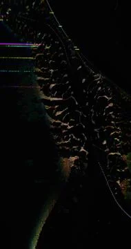 Digital digital glitch blur computer display crash Stock Illustration