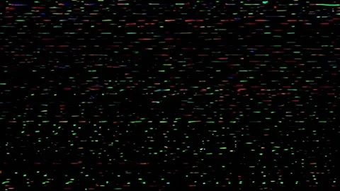 Digital disarray  A symphony of static and signal loss Stock Footage 286317323