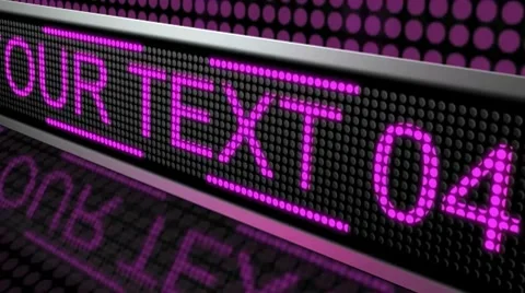Digital Display - After Effects Template After Effects stock